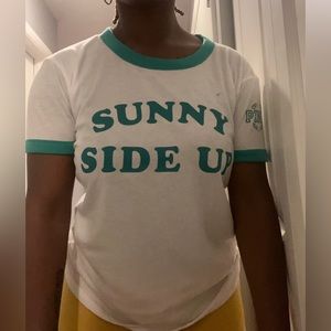 “Sunny side up” Love Pink tee.